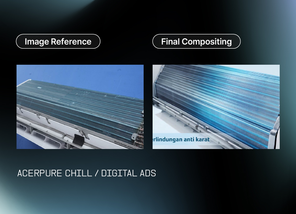 Acerpure Chill - Image Reference vs Final Compositing 2